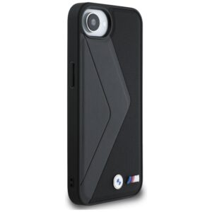 Dėklas BMW Oversized Stripes MagSafe Apple iPhone 16e / 17e juodos spalvos - Image 4