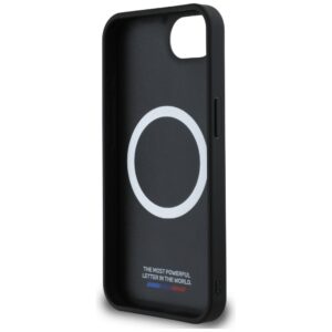 Dėklas BMW Oversized Stripes MagSafe Apple iPhone 16e / 17e juodos spalvos - Image 7