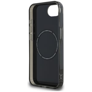 Dėklas BMW IML Metal baltos spalvos Circle MagSafe Apple iPhone 16e / 17e juodos spalvos - Image 7