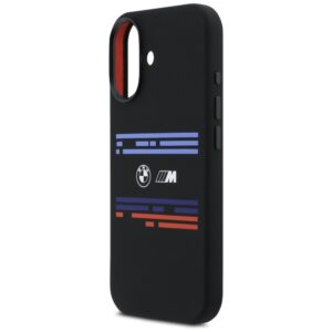 BMW M Silicon Horizontal Line MagSafe dėklas Apple iPhone 17 juodos spalvos - Image 6