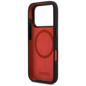 BMW M Silicon Horizontal Line MagSafe dėklas Apple iPhone 17 Pro juodos spalvos - Image 7