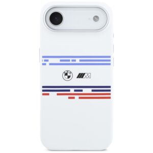 BMW M Silicon Horizontal Line MagSafe dėklas Apple iPhone Air baltos spalvos - Image 3