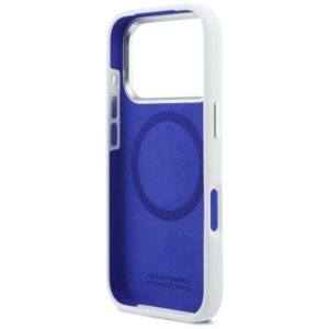 BMW M Silicon Horizontal Line MagSafe dėklas Apple iPhone 17 Pro baltos spalvos - Image 7