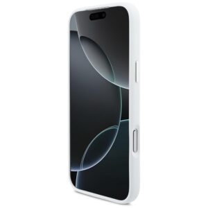 BMW M Silicon Horizontal Line MagSafe dėklas Apple iPhone 17 Pro Max baltos spalvos - Image 5