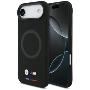 BMW M Silicon Logo MagSafe dėklas Apple iPhone Air juodos spalvos - Image 1