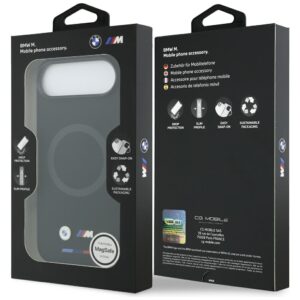 BMW M Silicon Logo MagSafe dėklas Apple iPhone Air juodos spalvos - Image 8
