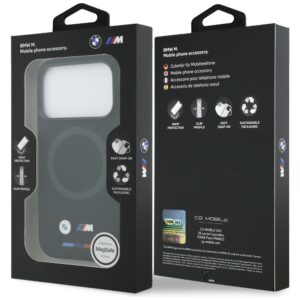 BMW M Silicon Logo MagSafe dėklas Apple iPhone 17 Pro juodos spalvos - Image 8