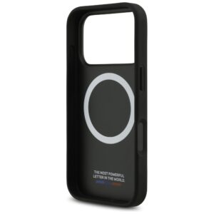 Dėklas BMW M Carbon Tricolor Line MagSafe Apple iPhone 17 Pro juodos spalvos - Image 7