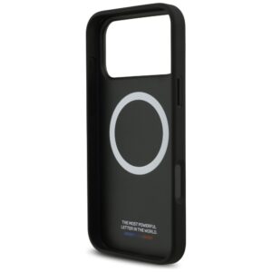Dėklas BMW M Carbon Tricolor Line MagSafe Apple iPhone 17 Pro Max juodos spalvos - Image 7