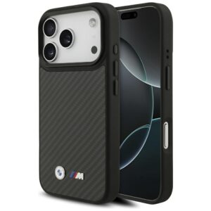 BMW M Kevlar Matt MagSafe dėklas Apple iPhone 17 Pro juodos spalvos - Image 1