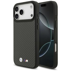 BMW M Kevlar Matt MagSafe dėklas Apple iPhone 17 Pro Max juodos spalvos - Image 1