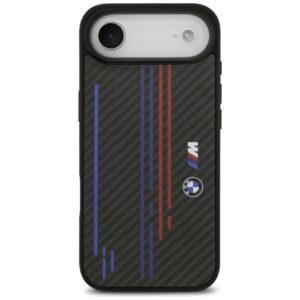 Dėklas BMW M Kevlar Lines & Logo MagSafe Apple iPhone Air juodos spalvos - Image 1