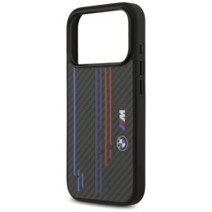 Dėklas BMW M Kevlar Lines & Logo MagSafe Apple iPhone 17 Pro juodos spalvos - Image 5