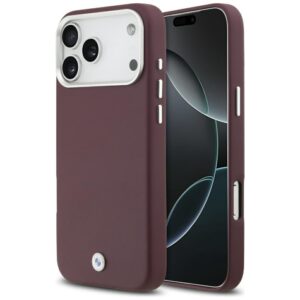 BMW Sign Full Wrapped Metal MagSafe dėklas Apple iPhone 17 Pro Max red - Image 1