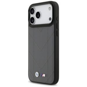 Dėklas BMW M Quilted Logo MagSafe Apple iPhone 17 Pro Max anthracite - Image 2