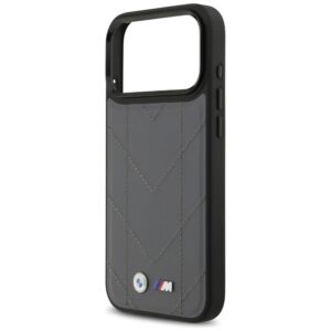 Dėklas BMW M Quilted Logo MagSafe Apple iPhone 17 Pro Max anthracite - Image 6