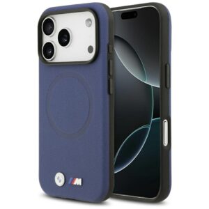 BMW M FW Metal Logo MagSafe dėklas Apple iPhone 17 Pro Navy mėlynos spalvos - Image 1