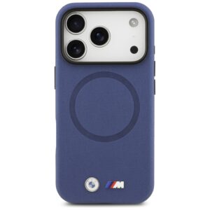 BMW M FW Metal Logo MagSafe dėklas Apple iPhone 17 Pro Navy mėlynos spalvos - Image 3