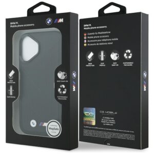 Dėklas BMW M Quilted Logo MagSafe Apple iPhone 17 juodos spalvos - Image 8