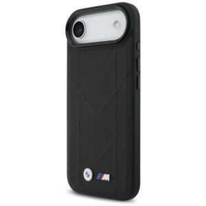 Dėklas BMW M Quilted Logo MagSafe Apple iPhone 17 Air juodos spalvos - Image 2