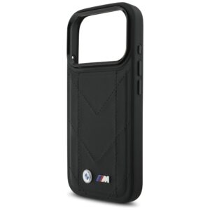 Dėklas BMW M Quilted Logo MagSafe Apple iPhone 17 Pro juodos spalvos - Image 6