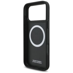 Dėklas BMW M Quilted Logo MagSafe Apple iPhone 17 Pro Max juodos spalvos - Image 7