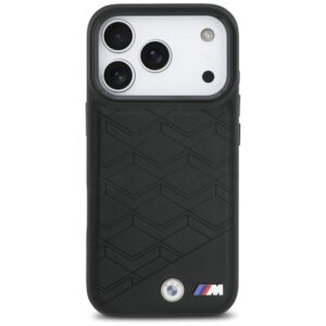 Dėklas BMW M Shape Logo MagSafe Apple iPhone 17 Pro juodos spalvos - Image 3