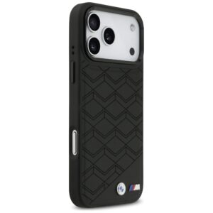 Dėklas BMW M Shape Logo MagSafe Apple iPhone 17 Pro Max juodos spalvos - Image 4