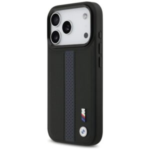 Dėklas BMW M Perforated Stripe Logo MagSafe Apple iPhone 17 Pro blue - Image 2