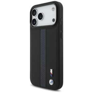 Dėklas BMW M Perforated Stripe Logo MagSafe Apple iPhone 17 Pro Max blue - Image 2