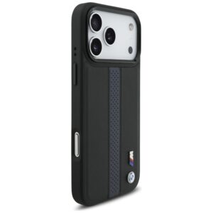 Dėklas BMW M Perforated Stripe Logo MagSafe Apple iPhone 17 Pro Max blue - Image 4