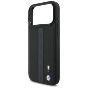 Dėklas BMW M Perforated Stripe Logo MagSafe Apple iPhone 17 Pro Max blue - Image 6