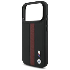 Dėklas BMW M Perforated Stripe Logo MagSafe Apple iPhone 17 Pro red - Image 6