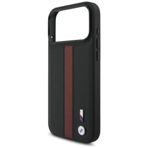 Dėklas BMW M Perforated Stripe Logo MagSafe Apple iPhone 17 Pro Max red - Image 6