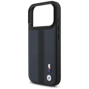 Dėklas BMW M Perforated Stripe Logo MagSafe Apple iPhone 17 Pro navy blue - Image 6