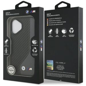 Dėklas BMW M Carbon Logo MagSafe Apple iPhone 17 anthracite - Image 8