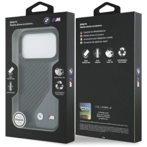 Dėklas BMW M Carbon Logo MagSafe Apple iPhone 17 Pro anthracite - Image 8