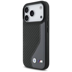 Dėklas BMW M Carbon Logo MagSafe Apple iPhone 17 Pro anthracite - Image 2