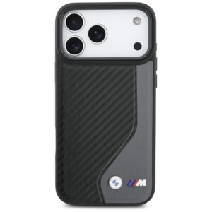 Dėklas BMW M Carbon Logo MagSafe Apple iPhone 17 Pro Max anthracite - Image 3