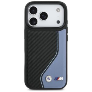Dėklas BMW M Carbon Logo MagSafe Apple iPhone 17 Pro blue - Image 3