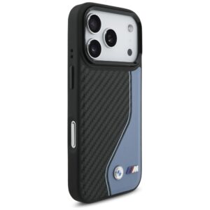 Dėklas BMW M Carbon Logo MagSafe Apple iPhone 17 Pro blue - Image 4