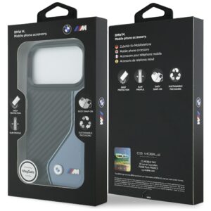 Dėklas BMW M Carbon Logo MagSafe Apple iPhone 17 Pro blue - Image 8