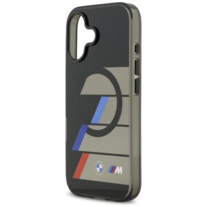BMW M IML Metal Buttons Tricolor Lines MagSafe dėklas Apple iPhone 17 juodos spalvos - Image 6