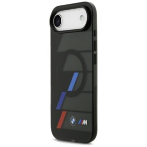 BMW M IML Metal Buttons Tricolor Lines MagSafe dėklas Apple iPhone Air juodos spalvos - Image 2