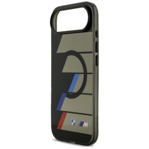 BMW M IML Metal Buttons Tricolor Lines MagSafe dėklas Apple iPhone Air juodos spalvos - Image 6