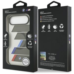 BMW M IML Metal Buttons Tricolor Lines MagSafe dėklas Apple iPhone Air anthracite - Image 8