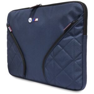 Bag BMW Nylon Pockets & Metal Logo Sleeve 16" navy - Image 2