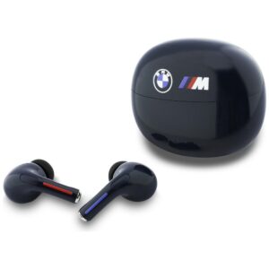 Bluetooth TWS ausinės BMW Printed Logo mėlynos spalvos - Image 1