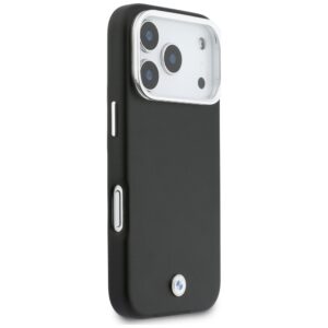Dėklas BMW M Sign Metal Logo MagSafe Apple iPhone 17 Pro juodos spalvos - Image 4