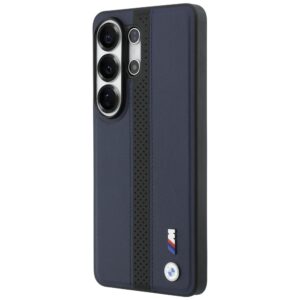 Dėklas BMW Perforated Stripe Logo MagSafe Samsung Galaxy S26 Ultra mėlynos spalvos - Image 2